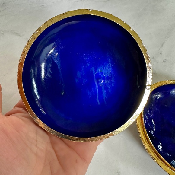 Stunning vintage cloisonné floral trinket box - Picture 6 of 7